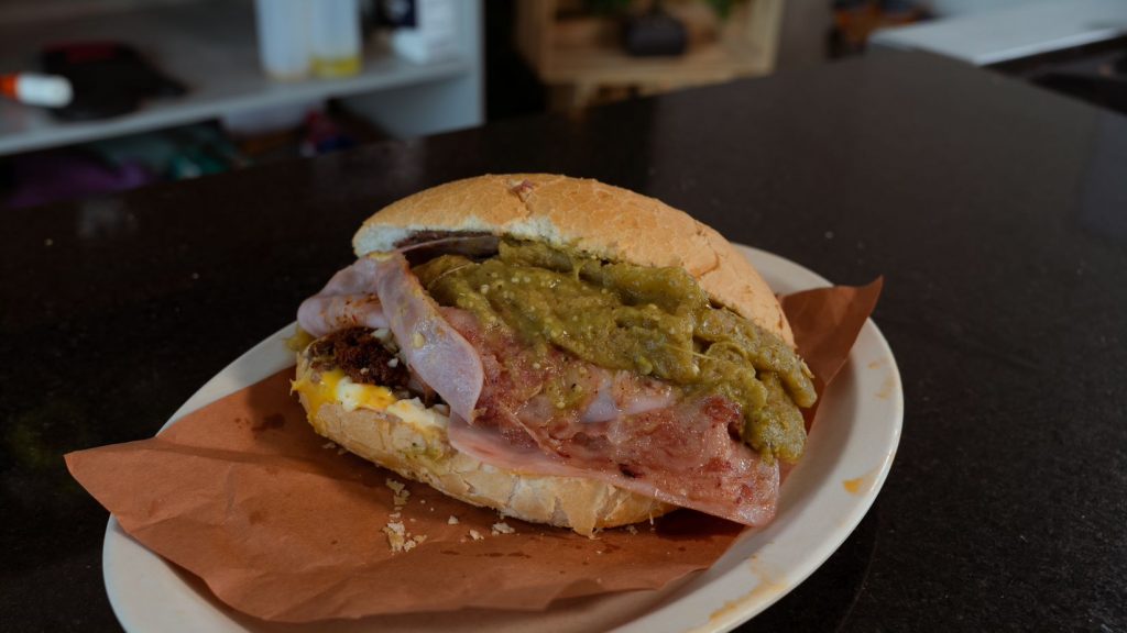 Tortas De La Barda Estilo Tampico Chef En Proceso